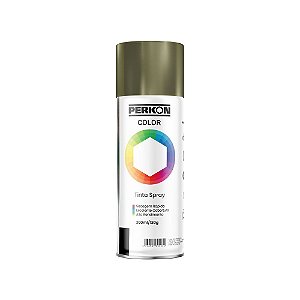 Tinta Spray Metálica Ouro 300ml PERKON 7185