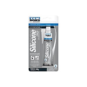 Cola Silicone Alta Temperatura Cinza 50g Blister TEKBOND 69957321912
