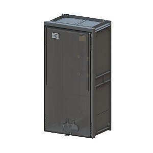 Caixa Luz AES/Band Base p/ Barramento CB200 Policarbonato TAF 8278