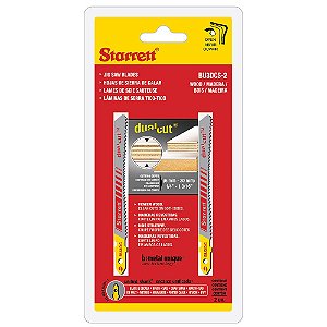 Lâmina de Serra Tico-Tico STARRETT para MDF - BU3DC-2 (2 peças)