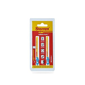 Lâmina de Serra Tico-Tico STARRETT Bimetal para Metal - BU224S-2 (2 peças)
