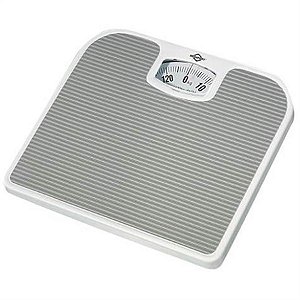Balança p/ Banheiro Mecânica 130kg BRASFORT 7554