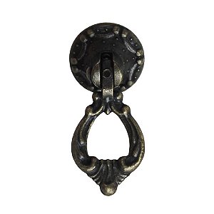 Puxador Colonial Milão Grande Ouro Velho Zamac BENDOOR 7114G 20Peças