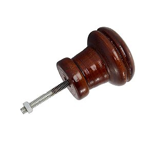 Puxador de Madeira Medio Mogno BENDOOR Cod14MM 20Peças