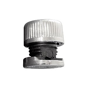 Botão Francês Cromado ABS Botão BENDOOR 6001PL 20 Peças