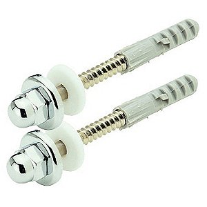 Parafuso para Vaso Sanitário Latão B12 Luxo Stylo UNIFIX – Kit 20 Peças