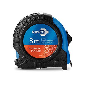 Trena 3mt Emborrachada 16mm Azul RAYCO