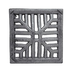 Grelha Ferro Fundido Ralo 10x10cm SÃO GERALDO 57