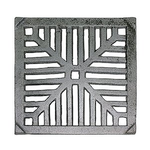 Grelha Ferro Fundido Ralo 30x30cm SÃO GERALDO 61
