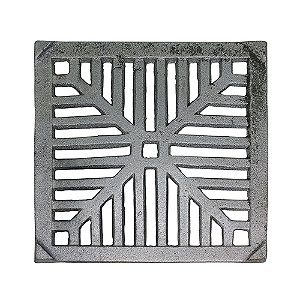 Grelha Ferro Fundido Ralo 35x35cm SÃO GERALDO 62