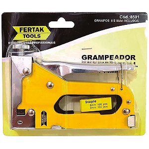 Grampeador para Tapeceiro FERTAK Profissional Metálico