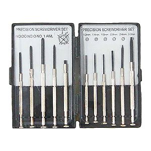 Jogo de Chaves de Precisão 11 Peças Relojoeiro FERTAK