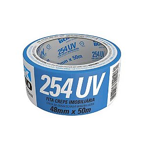 Fita Crepe TEKBOND Imobiliária Azul 48mm x 50m