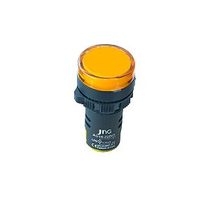 Sinaleiro LED JNG Plástico AD16-22 220V Laranja 52072