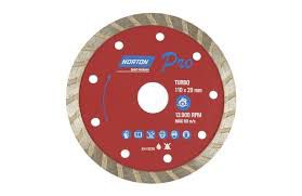 Disco Diamantado Turbo Seco 110 x 20 mm Norton 70184624362