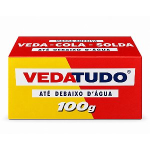 Adesivo Epóxi Massa Kit SOS Secagem Normal Subaquática 100g 5100 6 Unidades
