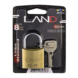 Cadeado 40mm Blister LAND 2511