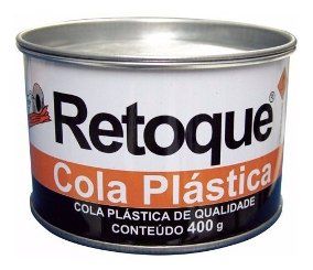 Massa Plastica RETOQUE 400Gr Branca c/ Catalisador