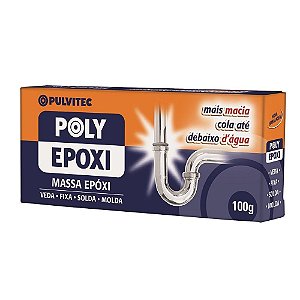 Adesivo Epoxi Massa PULVITEC 100gr 12un