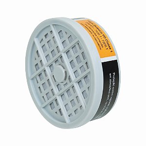 Filtro Quimica VO Vapores Organicos p/ Respirador Facial PLASTCOR 70031095 4pç