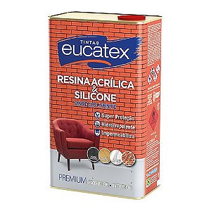 Resina Acrílica Incolor EUCATEX 05lt