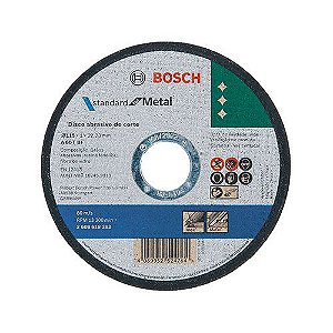 Disco Corte p/ Inox BOSCH 4.1/2 x 7/8 x 1.0