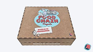 Display de Cartas de Trabalhadores Food Chain Magnate em MDF