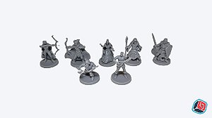 Miniatura de Herói para RPG em Resina