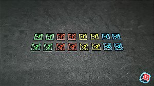 Kit de Tokens Marvel Champions Extra em Acrílico