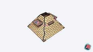 Piramide Camel Up em MDF