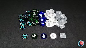 Kit de Tokens On Mars em Acrílico