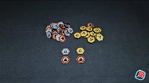 Kit de Pontos de Vitória Puerto Rico em MDF