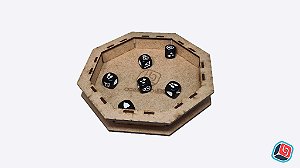 Jogo de Xadrez de Bolso em MDF - acessóriosBG - Impressões 3D para