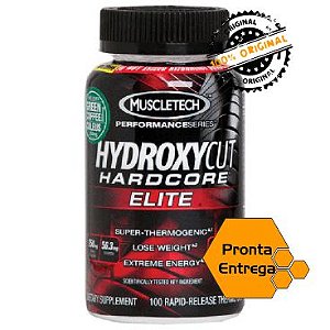 Hydroxycut Hardcore Elite - Muscletech - 100 capsulas