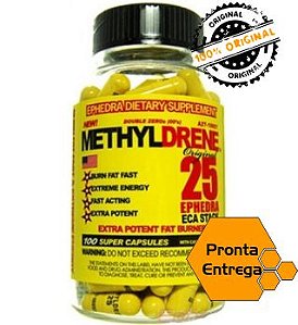 Methyldrene 25 Ephedra - Cloma Pharma (100 capsulas)