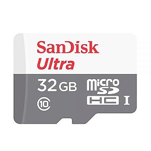 Cartão de Memória MicroSD Sandisk Ultra Classe 10 32gb