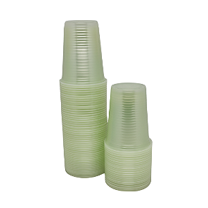 Copo Biodegradável 180ml Cristalcopo Com 100 Unidades
