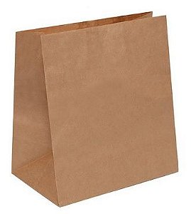 Saco Papel Kraft SOS Delivery "M" 19x12x26cm c/ 25 Un.