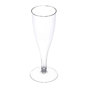 Taça em Acrilico Cristal 140 ml. Plastilania C/ 5 Un.
