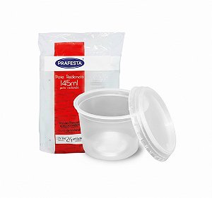 Pote c/ Tampa 145ml Redondo Prafesta - c/ 24 und.