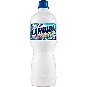 Água sanitária Super Candida c/ 1 Litro Un.