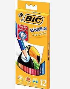 Lápis de Cor 12 Cores Bic - ES