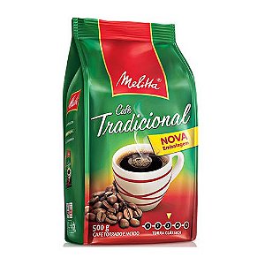 Cafe Melitta Trad. Pouch 500G Cx C/ 10 Un.