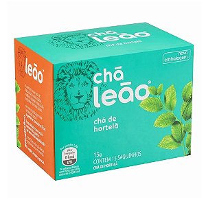 Chá de Hortelã Leão c/15 Saches Un.