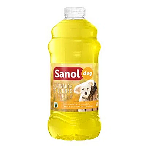 Eliminador de odores Sanol Dog Citronela c/2 Litros Un.