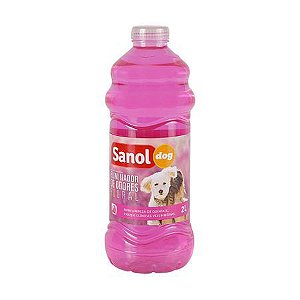 Eliminador de odores Sanol Dog Floral c/2 Litros Un.