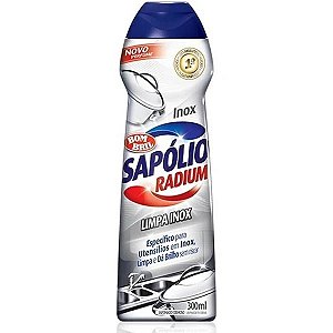 Sapólio Radium Limpa Inox c/ 250ml.