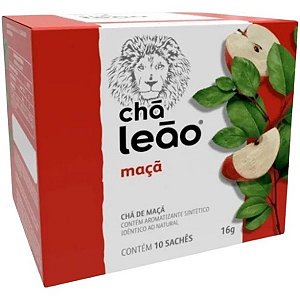 Chá de Maçã Leão c/10 Sachês Un.