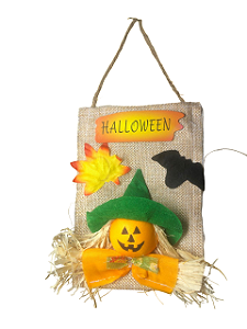 Sacola Decorativa Halloween 18x12cm Un.