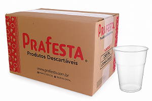 Caixa Copo Supremo Cristal 400ml Prafesta - Semi Acrilico c/600 und.